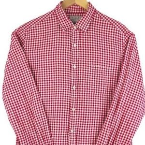 Mens J.Crew Slim 100% cotton non iron button down shirt